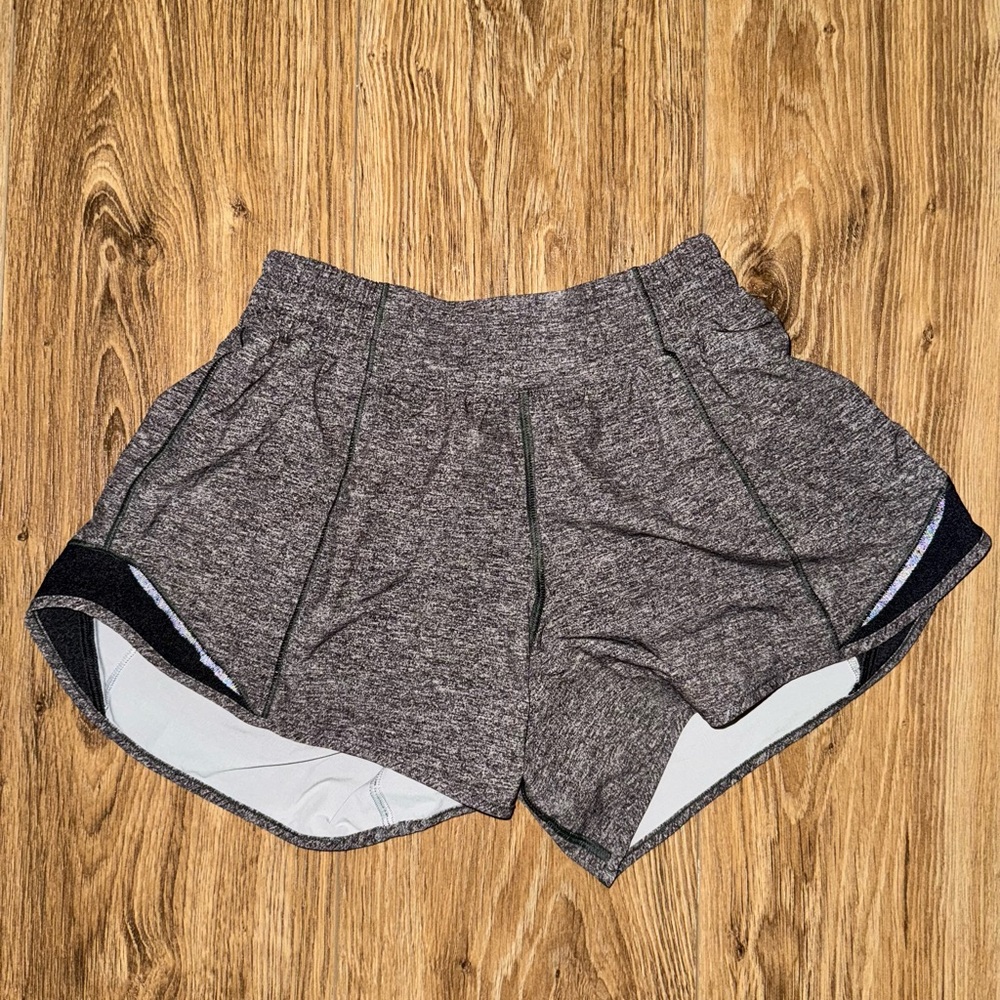 Lululemon Speed Up Shorts - Heathered Gray - Size 4
